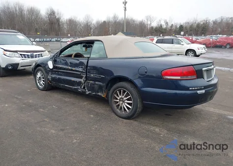 2001 Chrysler Sebring Lxi из США, поврежденный, VIN 1C3EL55U71N599431